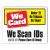 We Scan IDs 3x4 Sticker - UNDER 30