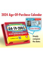 2024 Age of Purchase Calendar - All Restricted Products - 21 Year
