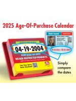 2025 Age of Purchase Calendar - All Restricted Products - 21 Year