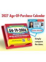 2027 Age of Purchase Calendar - All Restricted Products - 21 Year