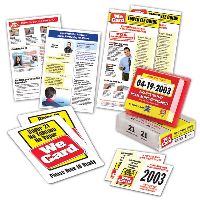 2024 Renewal Kit-Age 21 Tobacco, Vapor