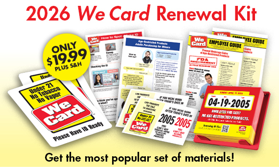 2026 We Card Renewal Kit