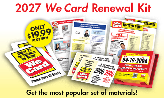 2027 We Card Renewal Kit